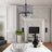Ivonna 4 - Light Dimmable Drum Chandelier-779362528