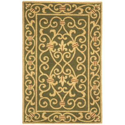 Chelsea Hand Hooked Wool Pile Oriental Rug