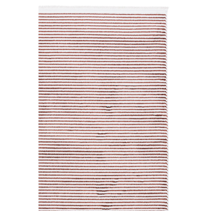 Tapis d'intérieur à rayures Whisper Performance, Rectangle 5 pi 3 po x 7 pi 6 po