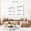 Signe mural Kema Faith Hope Love-108560650
