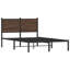 Borough Wharf Metal Bed Frame Without Mattress-308086441-308086442
