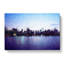 Night Skyline Of New York In Abstract - Wrapped Canvas Painting-55309931