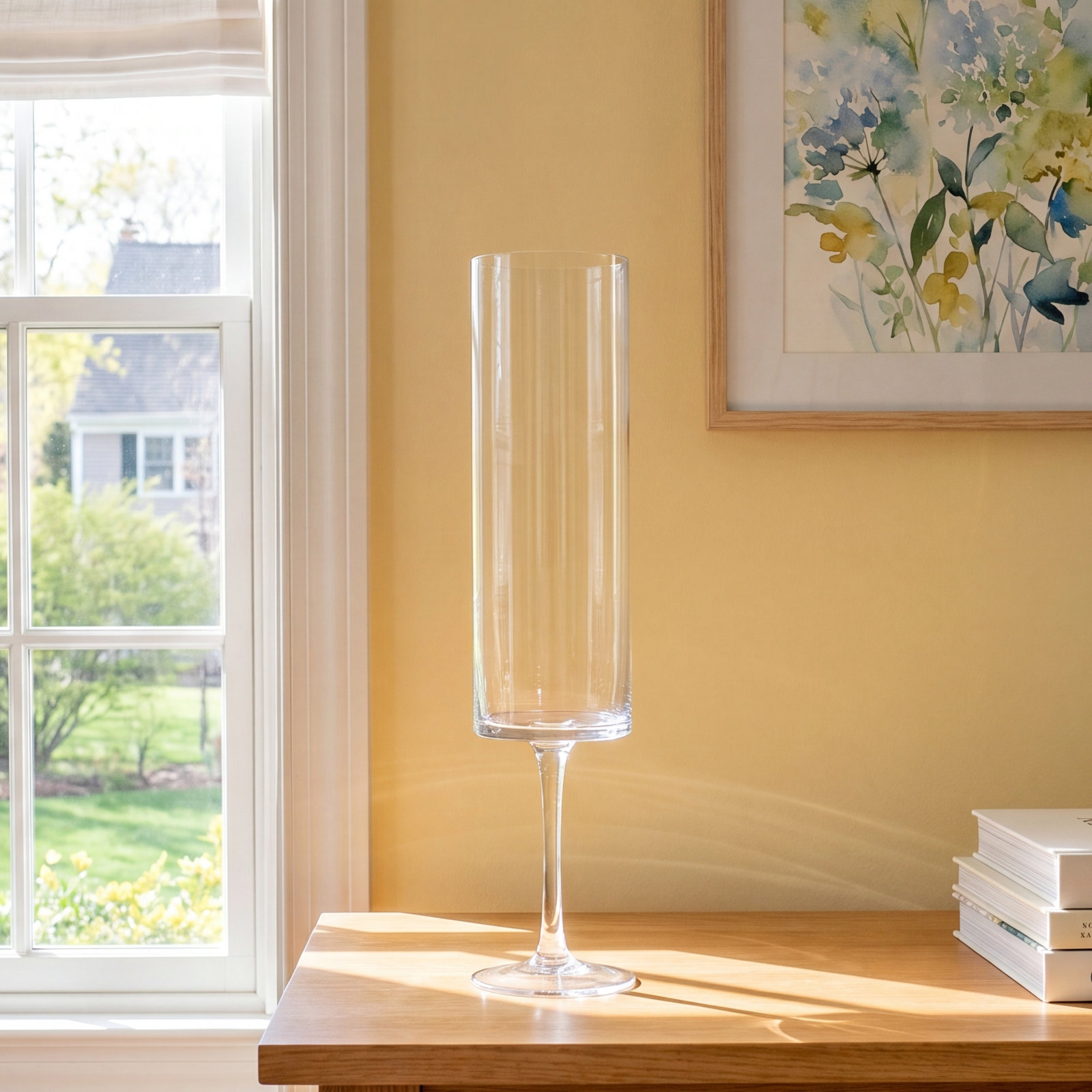 Pedestal Glass Hurricane