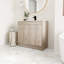 Meuble-lavabo simple 18,1 po avec plateau en bois manufacturé