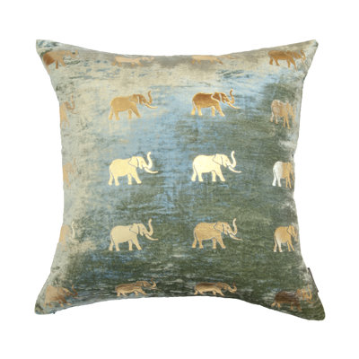 Meru Animal Print Feather Throw Pillow