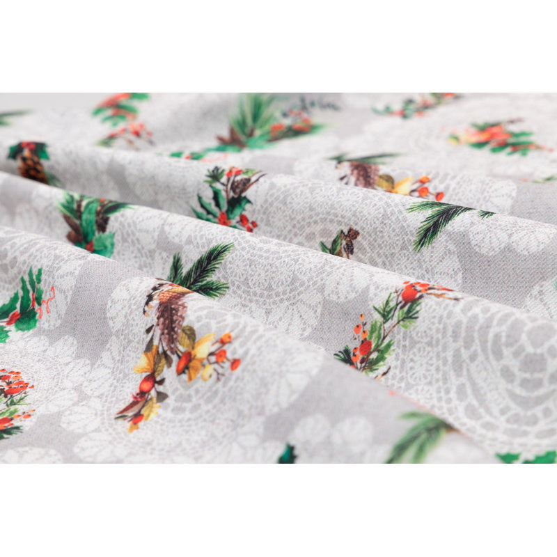 Christmas Floral Bib Apron