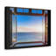 «Dark Room Sunset Sea View Open Window Ocean», art mural-1313537332