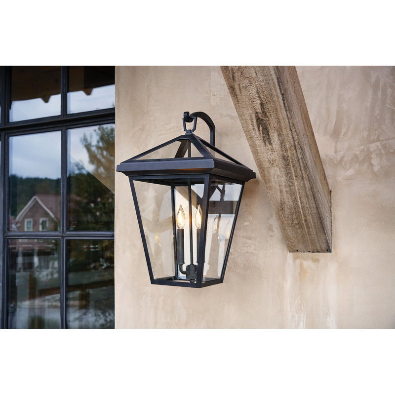 Alford Place 4 - Bulb Outdoor Wall Lantern, Black