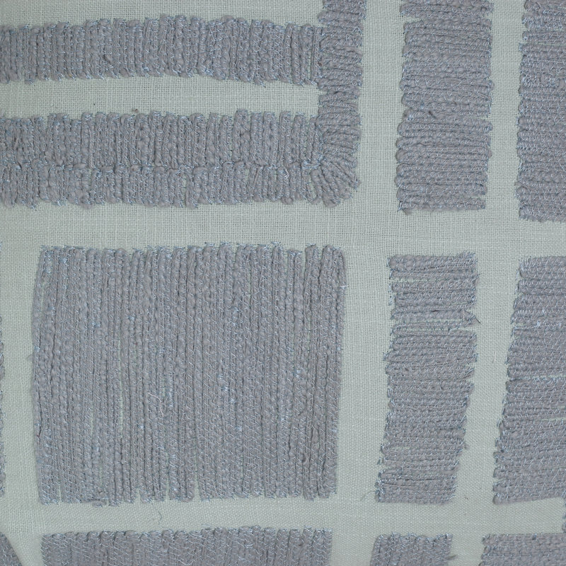 Housse et insert de coussin carré 100% coton Trista, Polyester