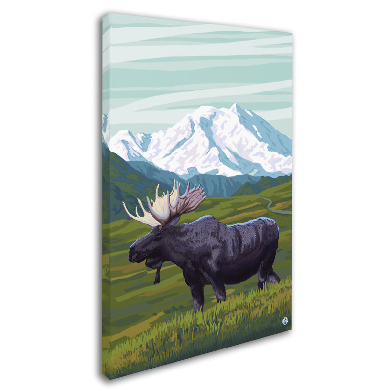 «Animal 15» par Kadey, impression sur toile, H 32 po x l 22 po x P 2 po
