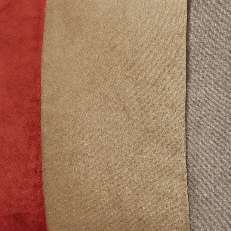 Zula Patchwork Rectangular Cushion, 40 x 60cm, Red/Brown