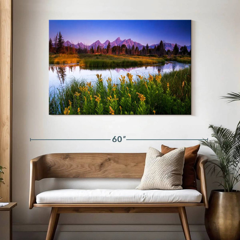Alvord Vivid Schwabacher Landing Sunrise, H 32 po x l 48 po