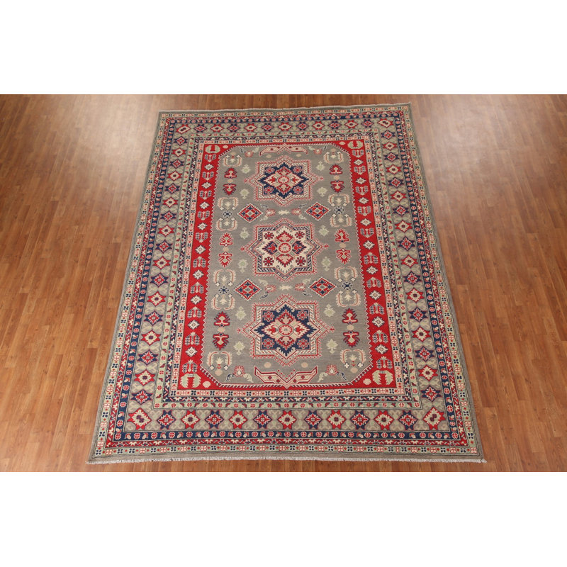 Handmade Kazak Oriental Area Rug