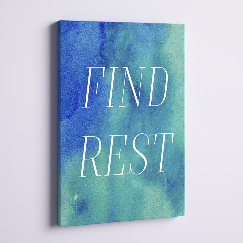 «Finding Rest II», H 30 po x l 20 po