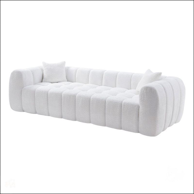 Canapé Marshmallow, Boucle blanc