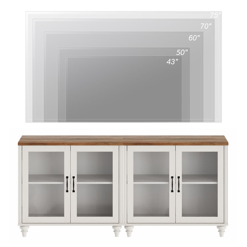 Console multimédia Thomaston 67,7 po