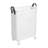 Plastic Rolling Laundry Hamper with Handles-743114417-742995309