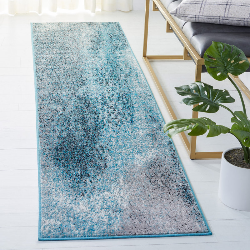 Tapis tissé à la machine Mclawhorn, Tapis de couloir 2 pi x 8 pi