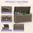 100 Gal/380L Resin Outdoor Storage Deck Box, Lockable, Weatherproof, Gas Struts, Rattan Grain-128895053