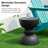 17.5"H Multi-Functional MGO Faux Terrazzo Garden Stool