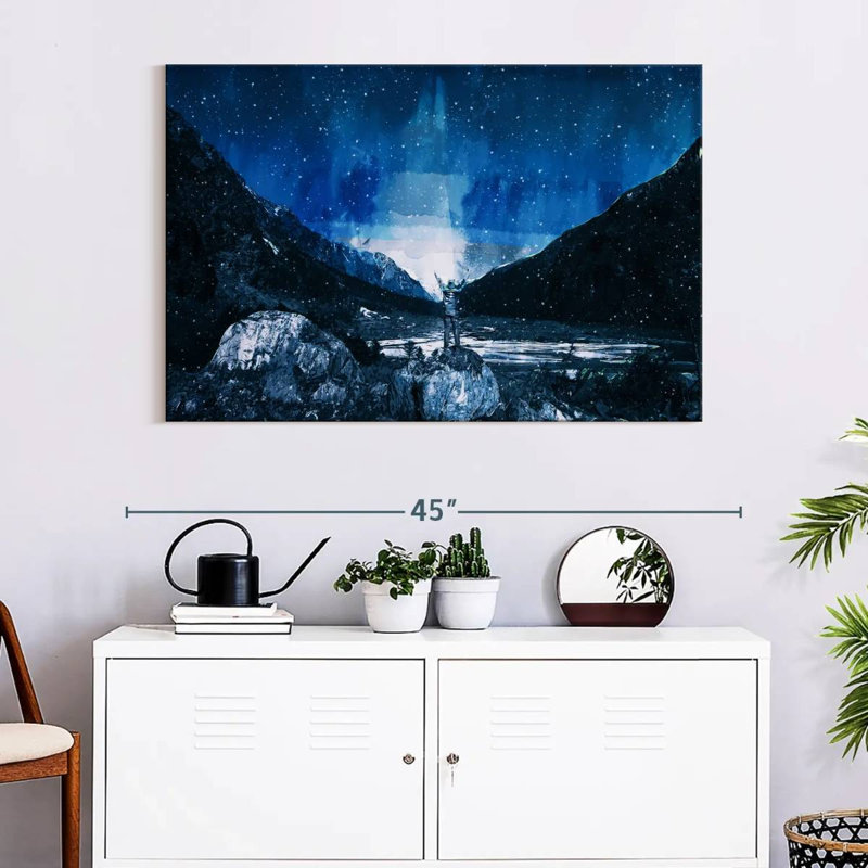 Alvord Night Sky, 26" H x 39" W