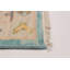 Tapis Oushak moderne noué à la main de conception unique 9 pi 4 po x 11 pi 10 po One Of Kind