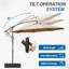 305cm Tilt Cantilever Parasol-865558230
