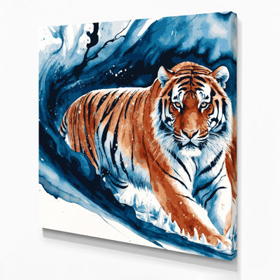 «Big Cats», toile de tigre gris de Sibérie