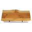 Ensemble de 2 tablettes flottantes rustiques rustiques, tablettes murales en bois Live Edge