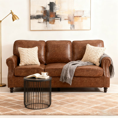 Amarius 80" Wide Rolled Arm Sofa