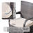 Abrihome 5-piece Outdoor Dining Set With Round Table In Pe Wicker And Cushions-518613547