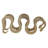 Cast Aluminum Snake Shaped Bottle Holder