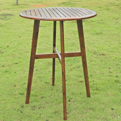 Table de bar en bois Roddy