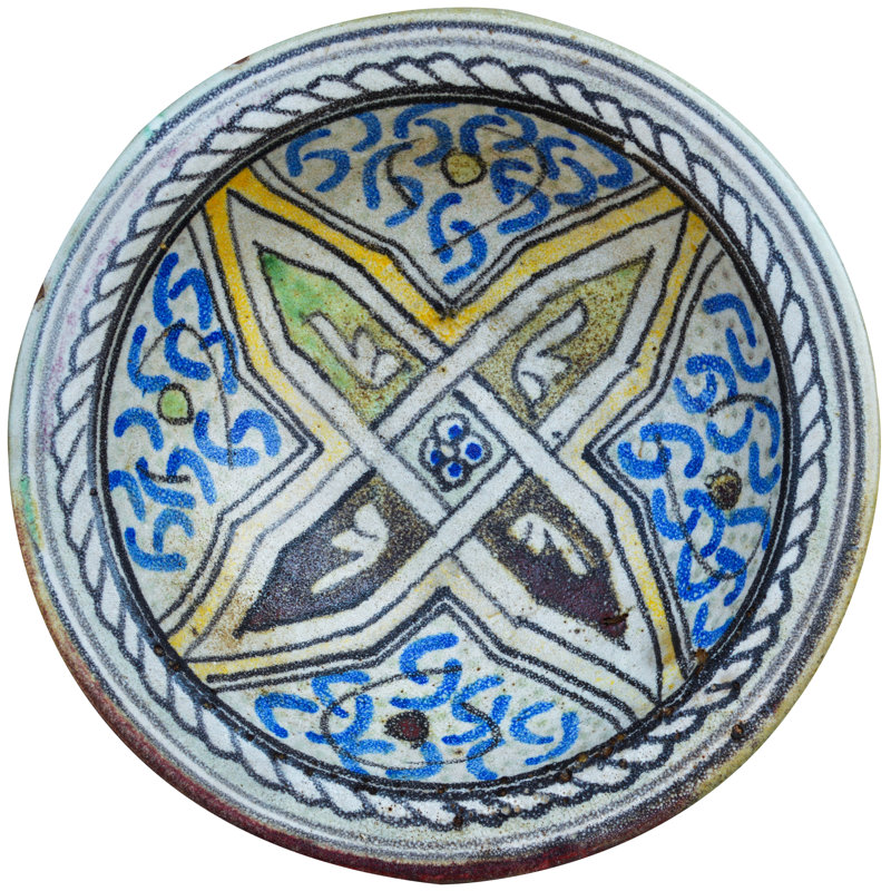 Handmade Ceramic Decorative Plate