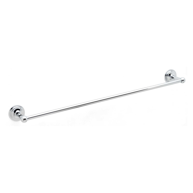 London Terrace 24" Towel Bar, Polished Chrome