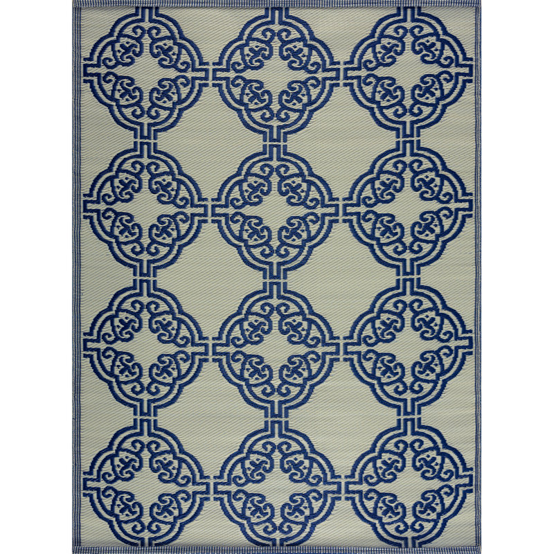 Baljeet Oriental Indoor / Outdoor Rug, Rectangle 8' x 10'