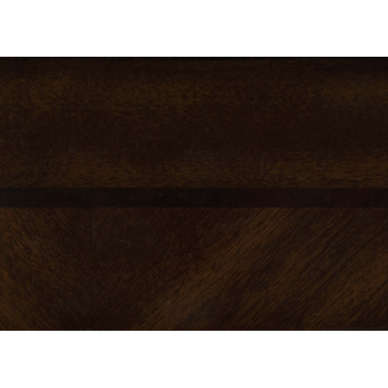 Table de bout de style moderne moderne avec tiroir et tablette inférieure, fini espresso, meubles de salon 1pc
