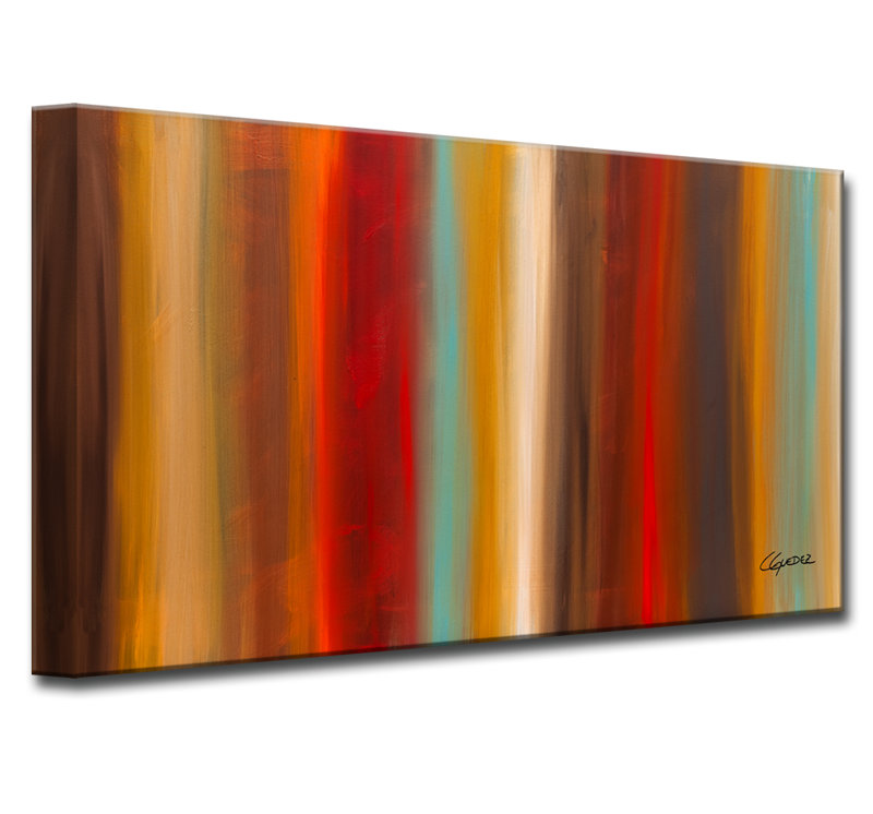 " Dreamscape " by Carmen Guedez, 18"H X 36" W x 1.5" D