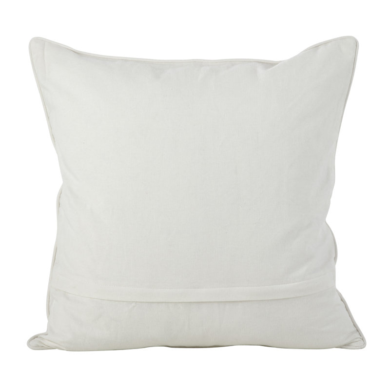  Coussin en duvet de coton métallisé Diamond, Or