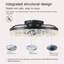 Ceiling Fan With Lights Dimmable LED