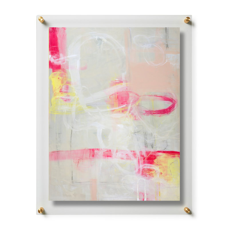 «Get In the Ring» par Amy Ford, H 27 po x l 21 po, Doré