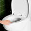 Toilette 1,28, économie d'eau, blanc brillant 003, siège confortable, une pièce, séduisant