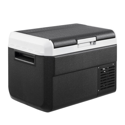 12 Volt Car Refrigerator, 26.4QT/25L Car Fridge, Portable Electric Cooler with -4℉~68℉ Adjustable Temperature, 12/24V DC and 100- 240V AC Compressor Freezer for Outdoor, Camping, Travel, RV
