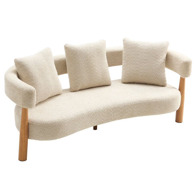 76,5 po Canapé Curved