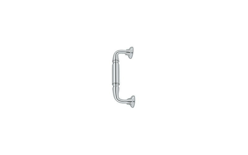Brass Shutter / Door Accessory, Bright Chrome