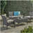 CORDOBA KD WICKER 4 PC CHAT SET