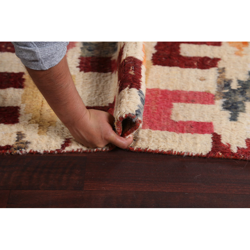 Tapis marocain en laine noué à la main 7 x 11