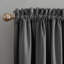 Moncear 100% Polyester Blackout Pencil Pleat Room Darkening 230 GSM Curtains (Set of 2)-1265292208-1265292201