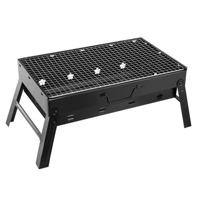 Portable Charcoal Grill Stainless Steel Winter Outdoor Folding BBQ -  KIKLOG, ZBarbecue007