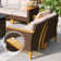 Argyri 9-Piece Wicker Outdoor Patio Conversation Furniture Sectional Set with Fire Pit Table